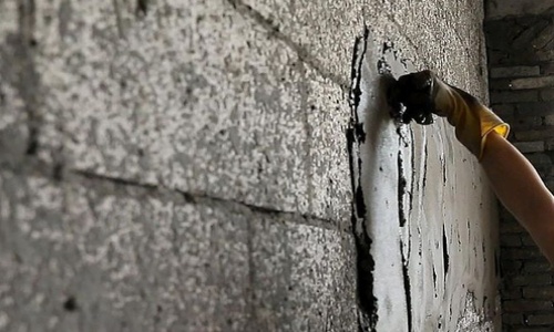 油性环氧砂浆披刮